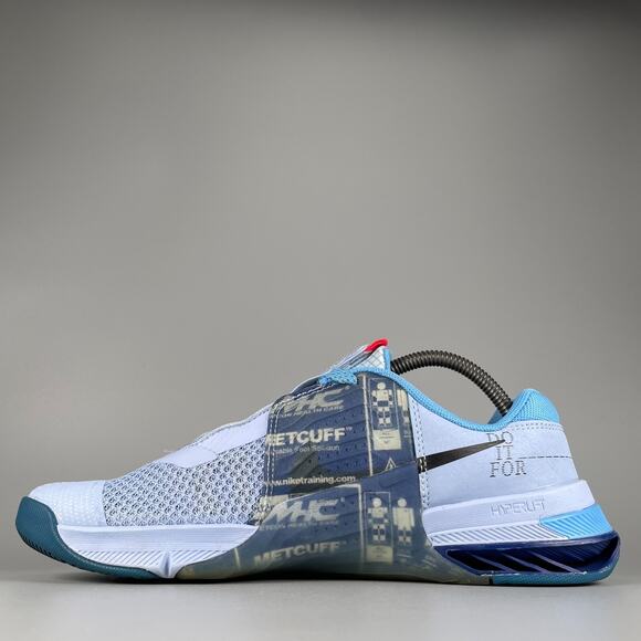 Nike Metcon 7 AMP Men's 9.5 Light Marine Blue Gym Training Shoe Athletic Sneaker - Picture 7 of 9